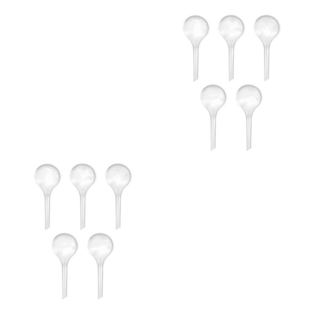 Maytalsory 5pieces Self-Watering Bird Globe Save Time Easy To Bird Shape Bird Shape L transparent round 2Set
