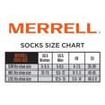 thumbnail image 2 of Merrell Hommes 1 Paquet Crew Tactique Élite, Noir, G/Très Grand, 2 of 2