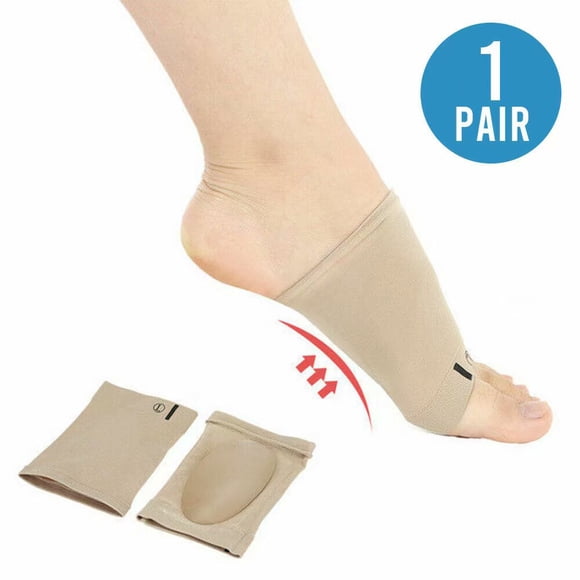 Compression Fasciitis Cushioned Support Sleeves, Arch Support Sleeves with Comfort Gel Cushions, Plantar Fasciitis Foot Relief Cushions for Plantar Fasciitis, Arch Support Insoles(S)