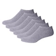 thumbnail image 1 of B91xZ No Show Socks Womens Comfort Running Ankle Socks,Gray One Size, 1 of 4