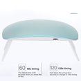 thumbnail image 3 of UV Nail Lamp, 6W Portable Foldable Handheld Fast Curing Dryer LED Nail Lamp UV Nail Lamp Mini UV LED Nail Light Fast Drying Gel Polish Curing Light for Nail Salon Home DIY, 3 of 7