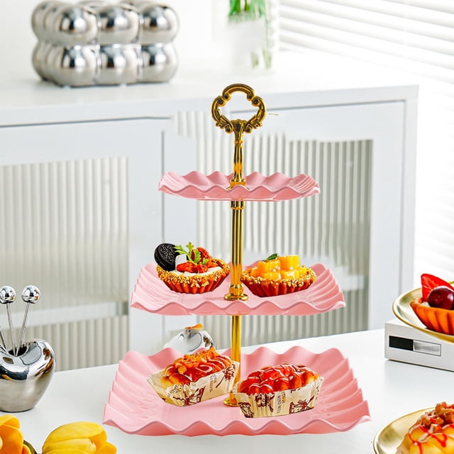Bonbons à Plusieurs Couches Mariage Ktv Salon Fruit Fruits Secs Rafraîchissement Fruits à Trois Couches