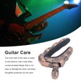 thumbnail image 4 of Guitar Capo, Unique Skull Knob Locking Capo for Electric Acoustic Guitars Ukulele Strings Instrument Capos, 4 of 8