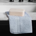 thumbnail image 5 of Mainstays Basics 8pk Washcloth Set, Light Blue, 5 of 5