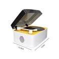 thumbnail image 5 of Lecteur CD Portable USB Bluetooth 5.0 MP3 WMA CDDA Lecteur Audio 3,5 mm Alimenté par Pile Lecteur DVD, Largement Utilisé, 5 of 5