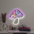 thumbnail image 1 of Merkury Innovations Enseigne murale néon LED champignon 13,4", 1 of 5