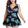 thumbnail image 1 of Birdeem Maillot de Bain Robe Imprimé Aguichant Mode pour Femmes Grande Taille Ensemble Deux Pièces, 1 of 12