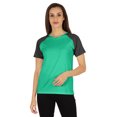 thumbnail image 1 of Inkmeso Womens Raglan Short Sleeve T-Shirt Regular Fit Casual Solid Basic Tee T-Shirts, 1 of 7