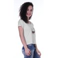 thumbnail image 4 of Moomaya T-shirt à Manches Courtes pour Femmes avec Col Rond, Écusson à Paillettes, Coupe Décontractée - IE, 4 of 7