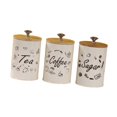 thumbnail image 4 of DOLITY Ensemble de 3 Pcs de Contenants de Cuisine Simples et Modernes pour Café Thé Sucre Ensemble Dessin Animé, 4 of 9