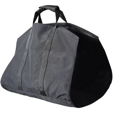 Firewood Bag Handheld Foldable Firewood Holder Outdoor Firewood Organizer