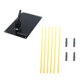 thumbnail image 3 of DYNWAVECA Golf Alignment Stick Holder Set, Golf Trainer Accessories, Portable Golf Training Aid, Practice Plate for Swing,Women, Indoor, 3 of 9