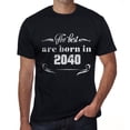 thumbnail image 1 of Men's Graphic T-Shirt The Best Are Born in 2040, 1 of 7
