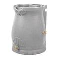 thumbnail image 1 of Good Ideas RWURN50-LIG 50 Gallon Rain Saver Wizard Barrel Urn, Light Granite, 1 of 6
