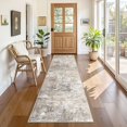 thumbnail image 4 of x Area Rug Living Room Rugs Washable Neutral Modern Abstract Soft Thin Large Rug Indoor Floor No Slip Rug Carpet for Bedroom Under Dining Table Home Office Decor Grey, 4 of 9