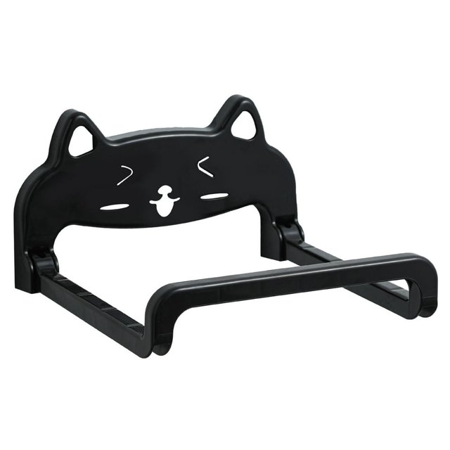 1 Set Wash Basin Rack Good Load Bearing Easy Access Trace-less Punch-free Foldable Animal Washbasin Stand Bathroom Supply