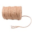 thumbnail image 4 of MasteelfCA 1 Roll 4mm Jute Twine 3-strand DIY Strong Jute Rope Decorative Packaging String for Gifts Crafts (100m/Roll), 4 of 7