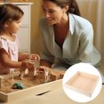thumbnail image 1 of WEUVEB Bac à Sable 1Pcs Bois Beige Jouet de Sable Extérieur pour Stimulation Imaginative, 1 of 8