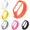 thumbnail image 3 of relayinert Bracelet de Remplacement Bracelet de Poignet Flexible Bande Ronde Bracelet de Poignet Intelligent Résistant à l'Usure Bracelet de Montre Bracelet de Sport de Remplacement pour Mi 3 Noir, 3 of 9