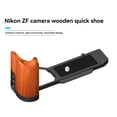 thumbnail image 2 of Camera Plate For Nikon ZF Camera Plate L-Shape Camera Wooden Grip Stabiliser Vertical Shooting Bracket, 2 of 8