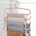 thumbnail image 1 of Vaidha Trouser Rack 5 Tier Hanger Closet Hanging Pants Special Hanger Home Pants Clip Pants Multi Layer Multifunctional Pants Hanging Storage, 1 of 6