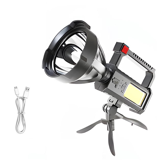 TIELUTT Projecteur de Randonnée Rechargeable USB Fonction Extérieure Portable avec Lumière Lampe Frontale 2 Bandeaux Bandeaux Chauds pour la Marche Débranchez Facilement Sac d'Aventure en Plein Air Chapeau Rechargeable Lumières à Clipser