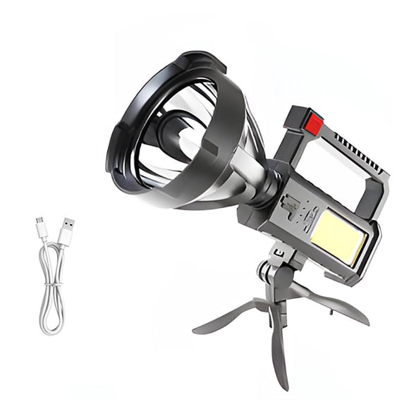 TIELUTT Rechargeable Hiking USB Outdoor Function Portable Searchlight with Powerful for Camping Emergency Work Light for Head Shower Head Light Torch Lights for Kids Kids Head Lamps for Girls Head Lig