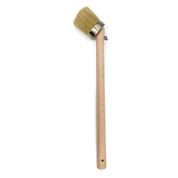 Pâte de Montage de Pneu en Bois Inclinée Brosse Ronde Applicateur 13 Pouces de Longueur
