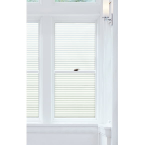 RoomMates Studio Faux Blind White Window Film