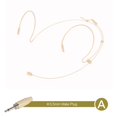 thumbnail image 1 of Casque Micro à Double Crochet d'Oreille Microphone Porté sur la Tête pour pour pour pour Shure Sans Fil, 1 of 10
