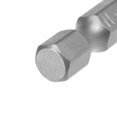 thumbnail image 4 of Unique Bargains 10pcs 100mm 1/4' Hex Shank SL5 Magnetic Slotted Head Screwdriver Bit S2, 4 of 4