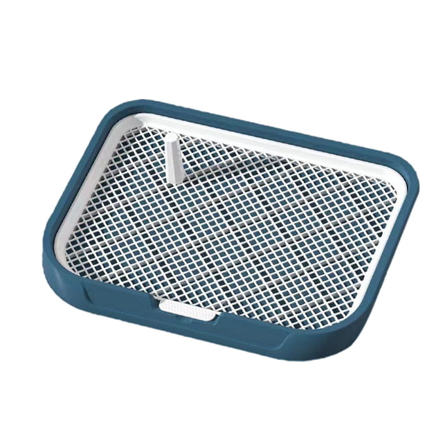 WIFKLSIIPG Puppy Tray Detachable Washable Mesh Dog Pee Pad Holder Tray Puppy Training Pad Holder Floor Pet Toilet Training Tray Litter Corner for Dogs