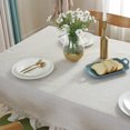 thumbnail image 1 of Baohd Durable And Easy To Wash Tablecloth With Vintage Style Rectangular Table Tablecloth Cotton Dining Tablecloth Table Cover linen 140*180CM 1Set, 1 of 6