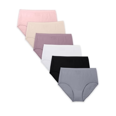 Culottes en coton Fruit of the Loom pour femmes, paquet de 6