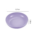 thumbnail image 3 of Vrorvz 5PCS Microwave and Dishwasher Safe Reusable Plastic Dinner Plates Set Lightweight for Kitchen and Camping Eco Friendly to Traditional Dinnerware, 3 of 8