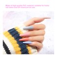 thumbnail image 4 of 100PCS Fake Nails Tips Clear Acrylic Nail Tips Full Cover False Nail Artificial Nails Coffin, 4 of 8