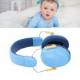 thumbnail image 1 of Cache-oreilles Antibruit pour Bébé, Cache-Oreilles Confortable pour Nourrisson, Doux et Rembourré, Protection Auditive Bleu pour Mariages et Banquets pour Tout-Petits, 1 of 8