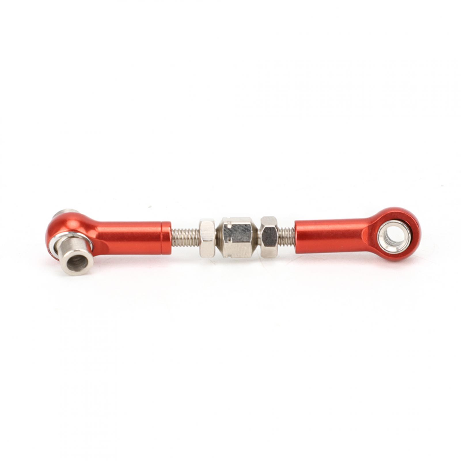 Wchiuoe RC Tie Rod, Servo Links Tie Rod Set Servos Link Rod, 47mm Accessories Metal RC Car Accessories For Remote Control Car Rc Toy