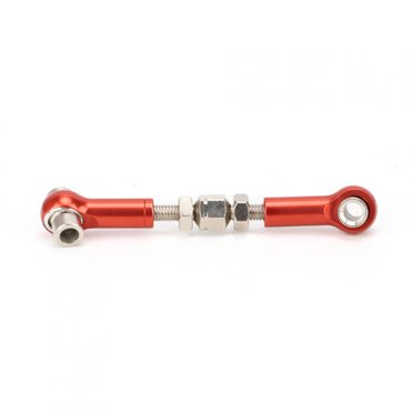 Wchiuoe RC Tie Rod, Servo Links Tie Rod Set Servos Link Rod, 47mm Accessories Metal RC Car Accessories For Remote Control Car Rc Toy