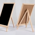 thumbnail image 4 of SDNall Small Chalkboard Sign, Chalkboard Signs with Stand, Small Chalkboard Signs with Stand, Chalkboard Sign with Stand, Small Blackboard for Students & Home Decoration, Wooden Crafts Writing Board, 4 of 6
