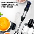 thumbnail image 2 of JUNWELL Portable 5 Speeds Electric Blender with Stainless Steel Blades Baby Food Multifunction Juicer Kitchen Appliances, 2 of 5