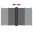 thumbnail image 3 of vidaXL Auvent Latéral Rétractable Anthracite 200x1000 cm, 3 of 5