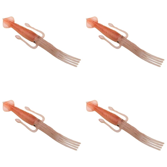 Cookware Accessory for Kitchen Squid Shaped Silicone Pasta Fork for Pasta Ramen and Cooking Gadgets for Adults