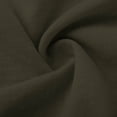 thumbnail image 5 of Pisexur Robes d'Été pour Femmes en Doux Lin-Coton Robes d'Été pour Femmes Décontractées à Col en V Manches 3/4 Robe Maxi Ample Confortable Fluide Robes pour Femmes Couleur Unie à Volants Boho Longues Robes P-2TG Vert, 5 of 5