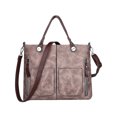 thumbnail image 1 of Vaidha Women閳ユ獨 Tote Handbag Multi Pockets Crossbody Bag Retro, 1 of 1