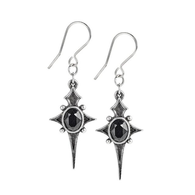Alchemy Gothic Boucles d'Oreilles Leben Légères Mode pour Femmes/filles avec Pendentif
