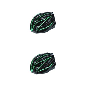 Wweixi Stay Protected Et confortable sur chaque course légère Cyclisme vert noir taille libre 2Set