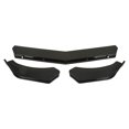 thumbnail image 2 of 3PCS Front Bumper Lip Chin Spoiler Black Flexible Adjustment Universal Scratch Resistant for Car, 2 of 8