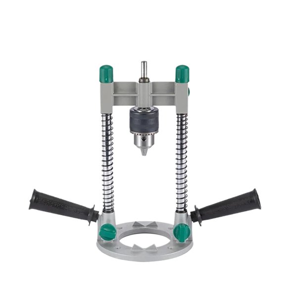 1.5mm-13mm Hand Electric Drill Bracket Adjustable Vertical Drilling Guide Positioner Straight Angle Guide Doweling Locator Stand ,Easy to Use