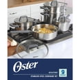 thumbnail image 2 of Oster Beauford 9 Piece Stainless Steel Cookware Set, 2 of 7